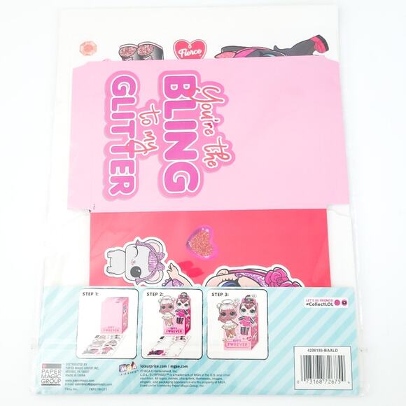 New LOL Create Your Own Valentine Mailbox Kit Perfect for Classroom Parties - Picture 2 of 3